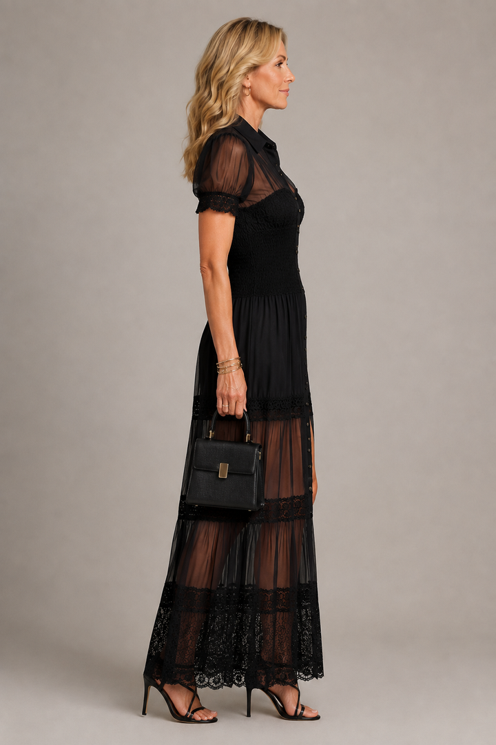 Amélie | Elegante Lange Jurk