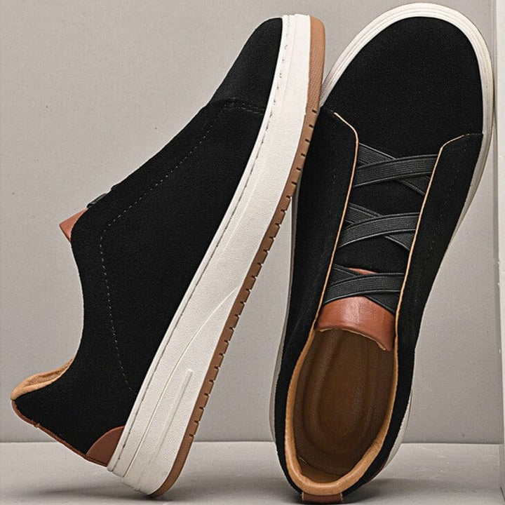 Sebastien | Verfijnde Suède Sneaker