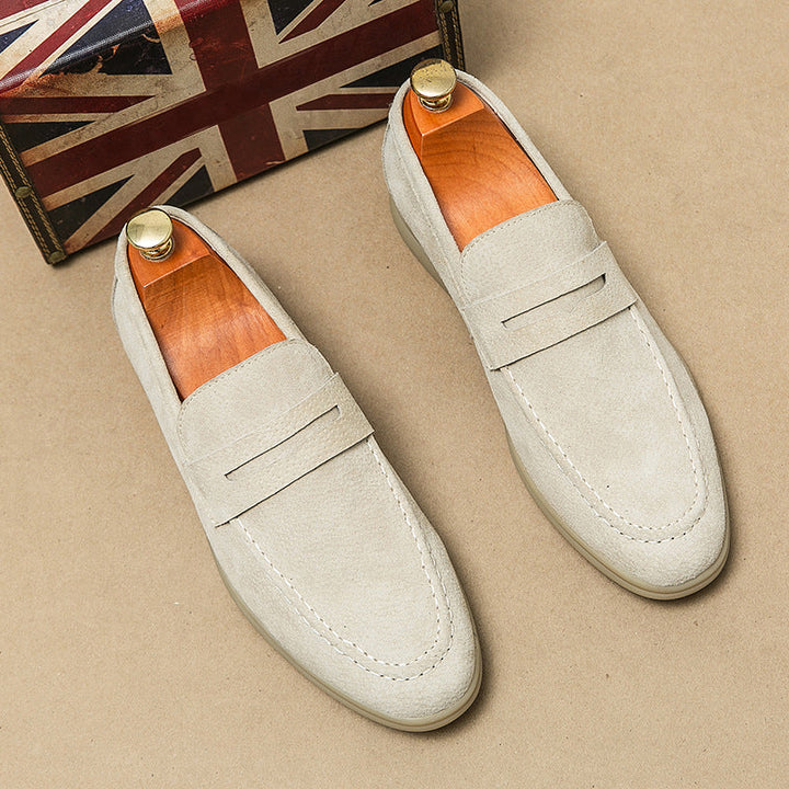 Firenze Chic Suède Loafers