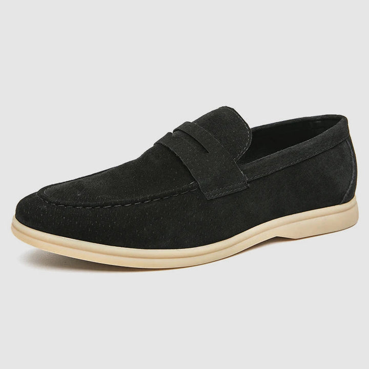 Firenze Chic Suède Loafers