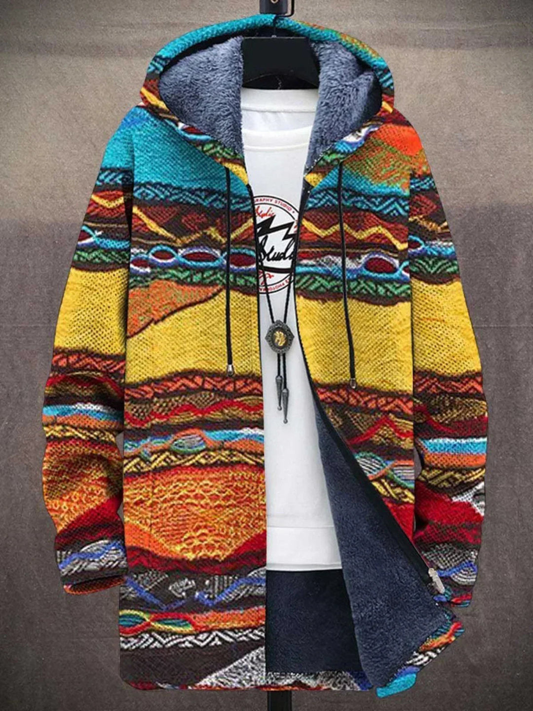 Rosalind | Artistiek vest met capuchon