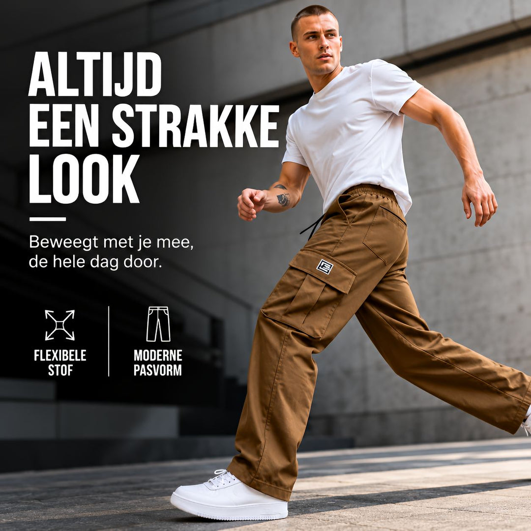 Lars | Veelzijdige Heren Cargobroek
