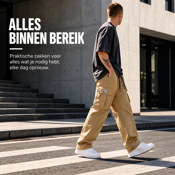 Lars | Veelzijdige Heren Cargobroek