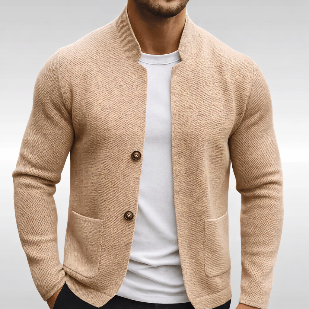 Jonas | Moderne Gebreide Blazer