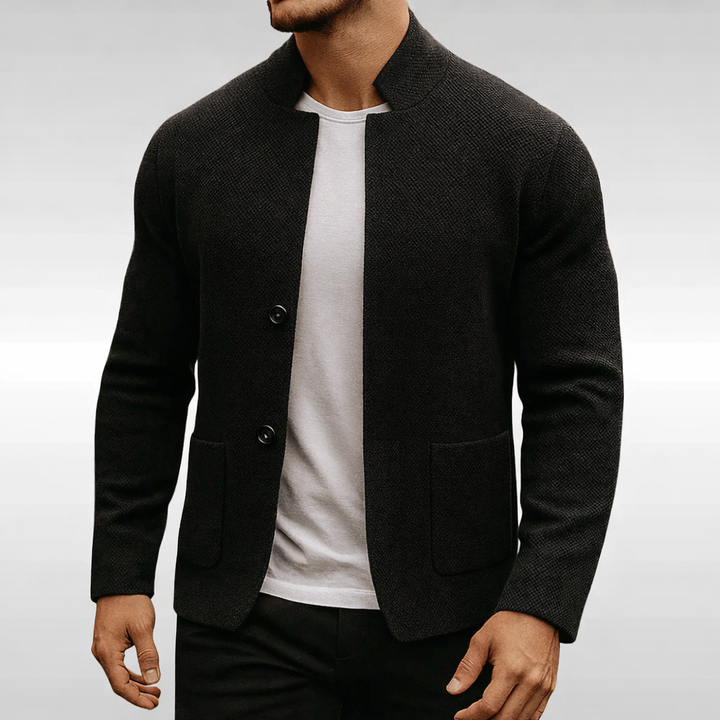 Jonas | Moderne Gebreide Blazer
