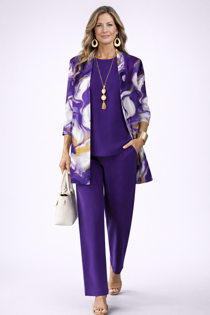 Gavina | Elegante Driedelige Set