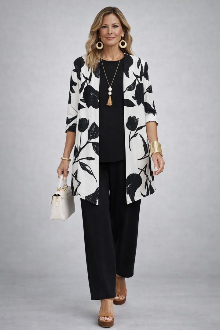 Etheline | Elegante Driedelige Set