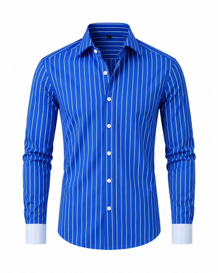 Maurits | Gestreept shirt met lange mouwen