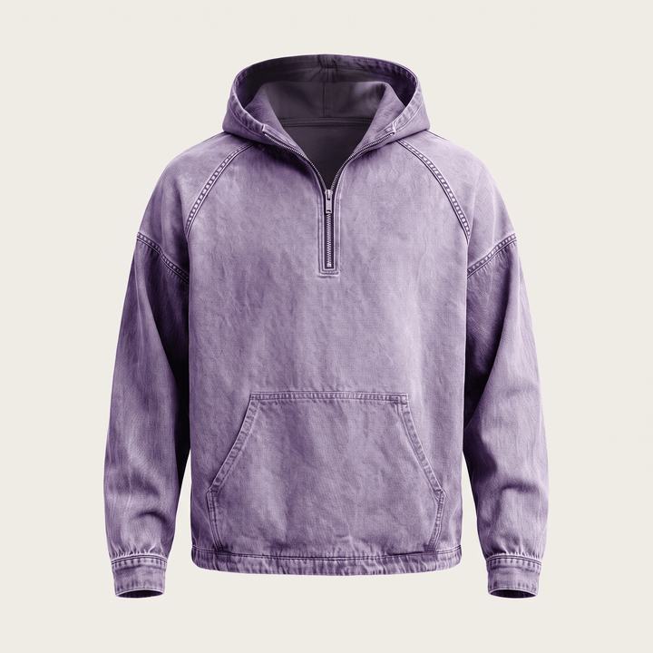 Maarten | Comfortabele Denim Hoodie