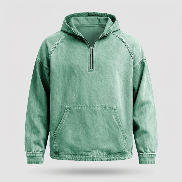 Maarten | Comfortabele Denim Hoodie