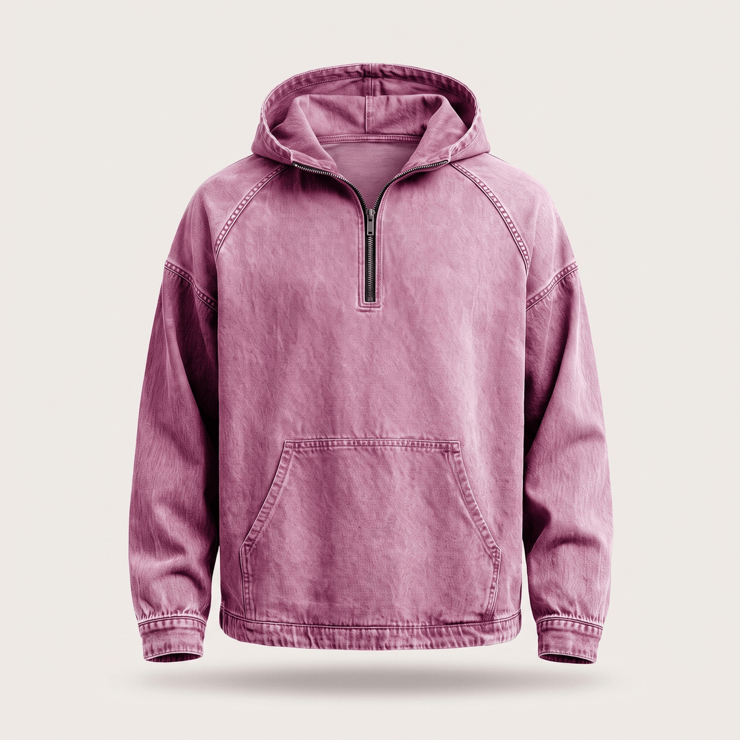 Maarten | Comfortabele Denim Hoodie