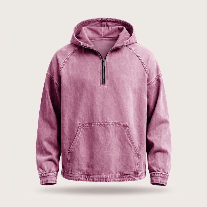 Maarten | Comfortabele Denim Hoodie