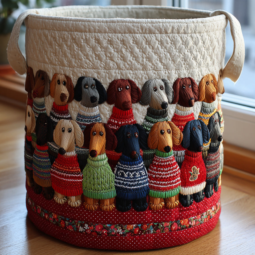 Bassets Mand | Gevoerde Opbergmand