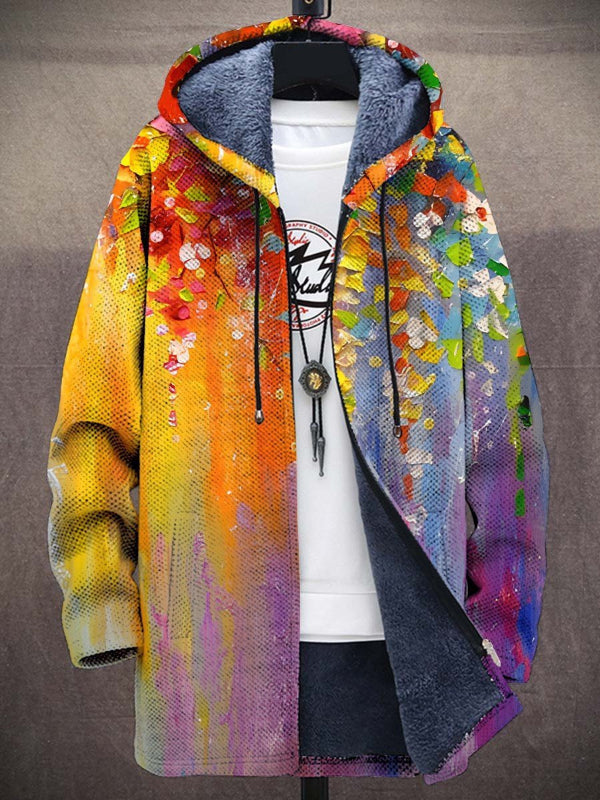 Cynthia | Artistiek vest met capuchon