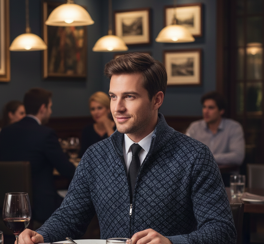 Oliver | Luxe Casual Cardigan