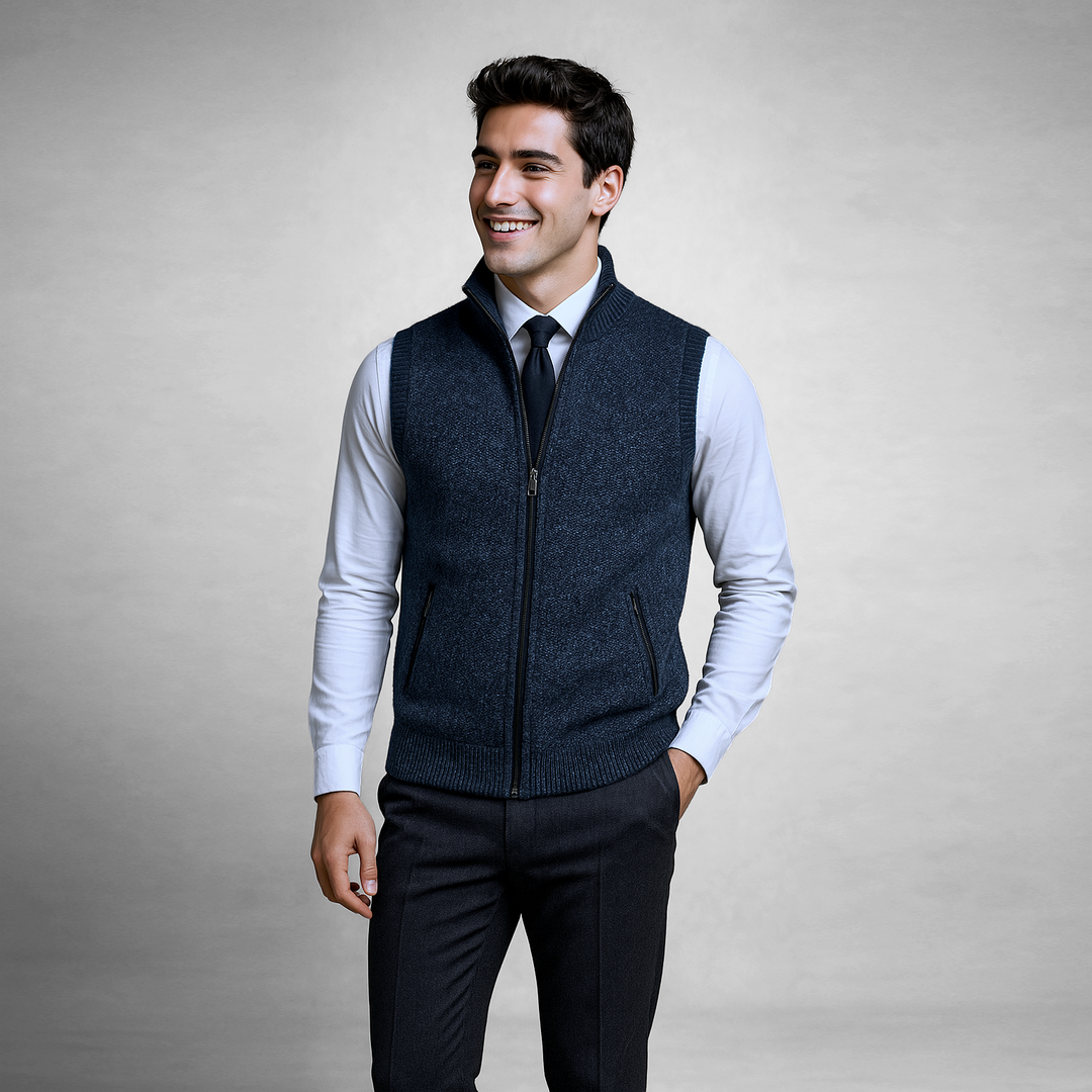 Willem | Tijdloos Rits Vest