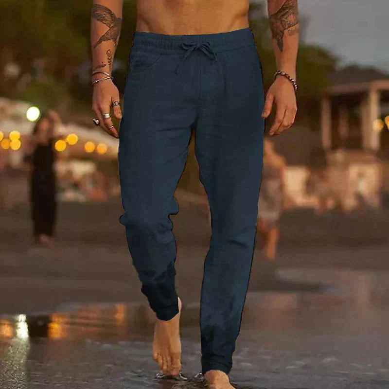 Alfredo | Luchtige Linnen Broek