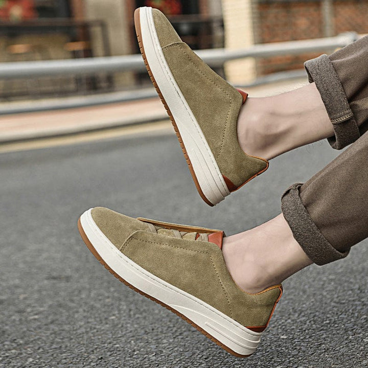 Sebastien | Verfijnde Suède Sneaker