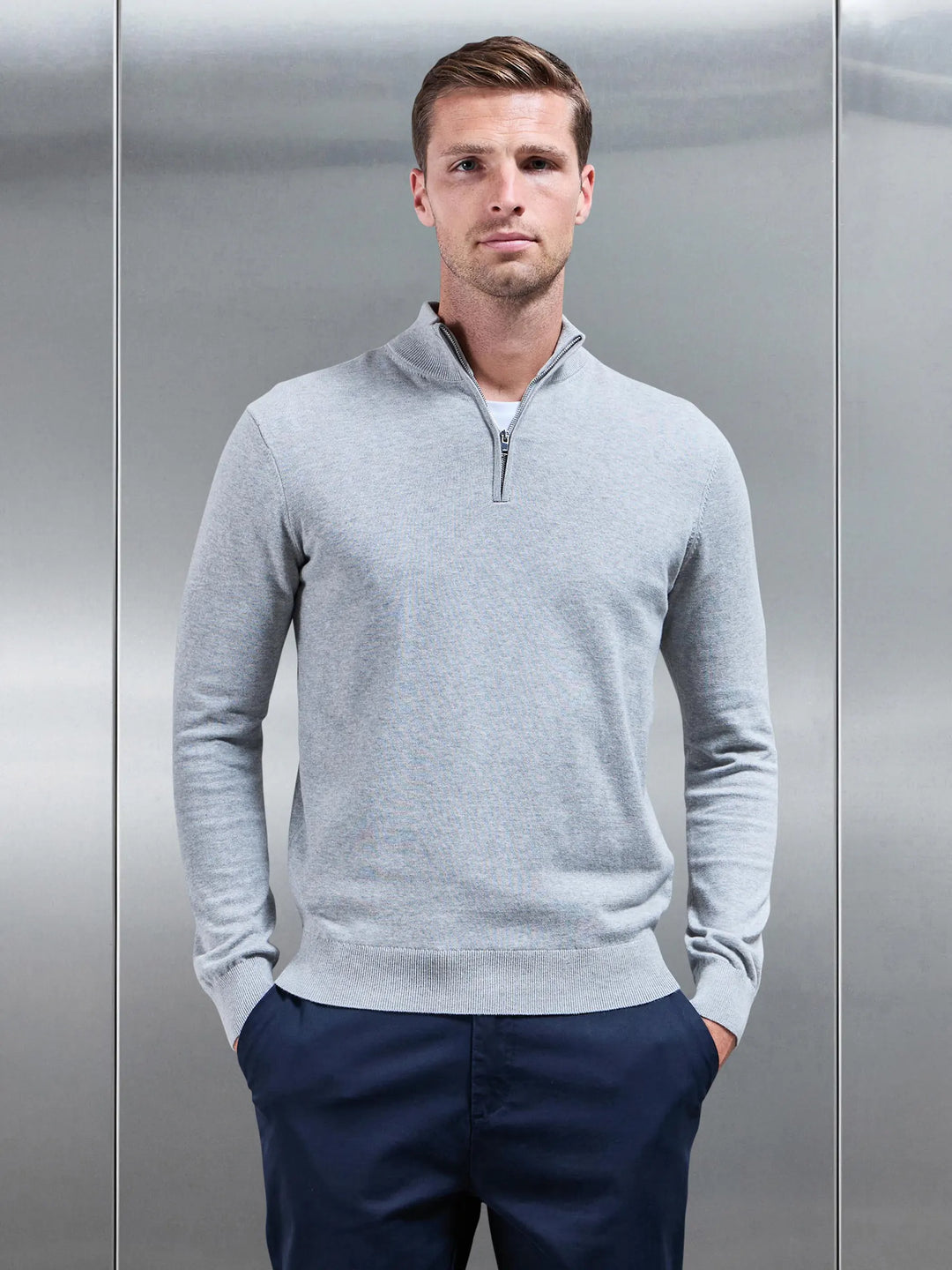 Laurent | Stijlvolle Half-Zip Trui