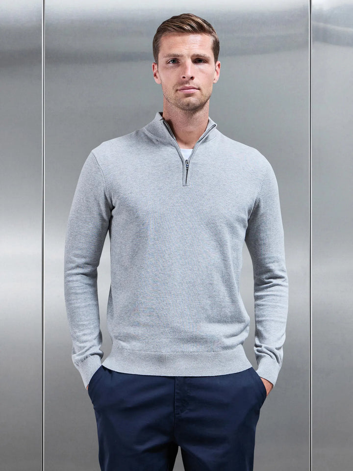 Laurent | Stijlvolle Half-Zip Trui