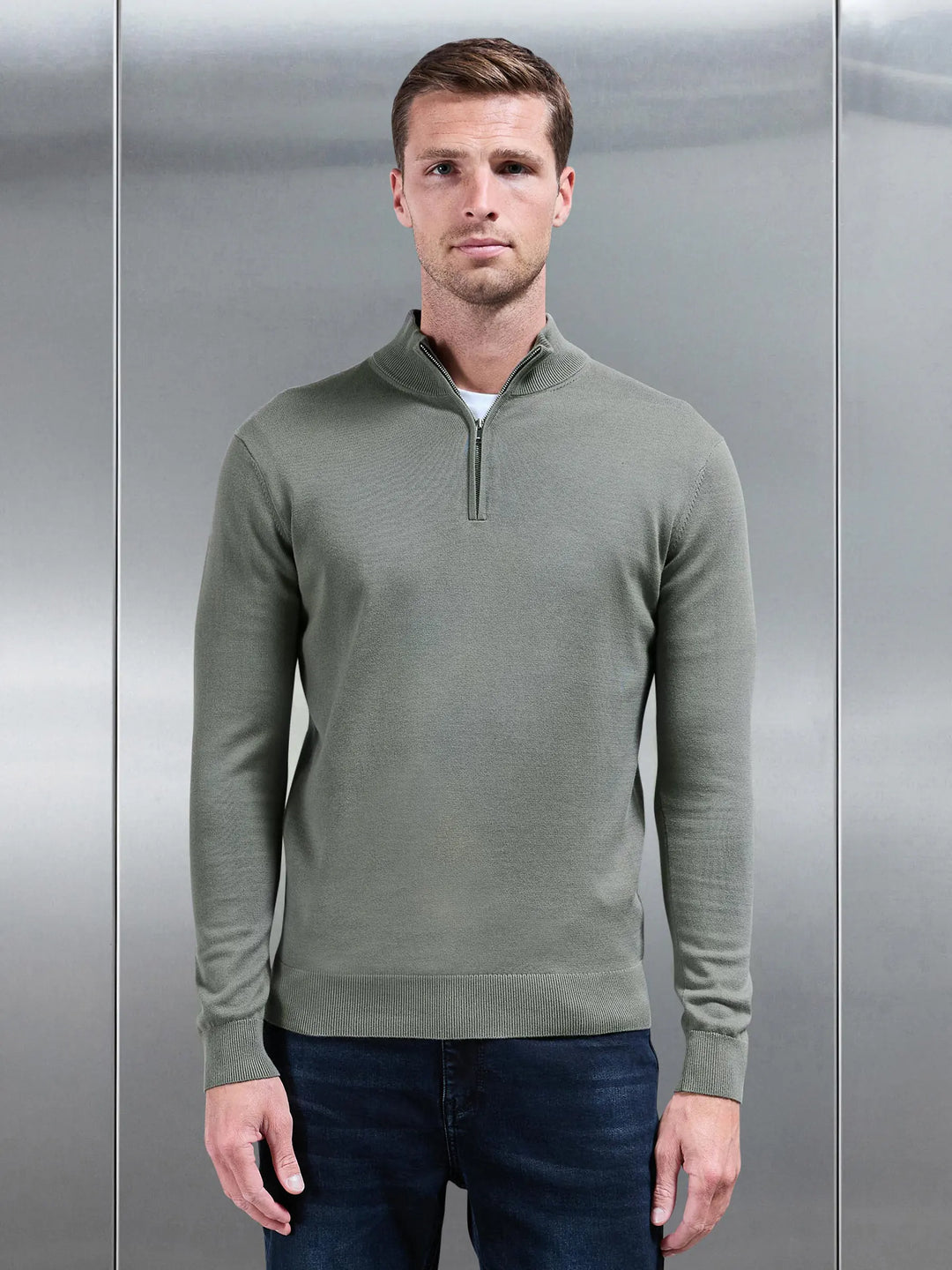 Laurent | Stijlvolle Half-Zip Trui