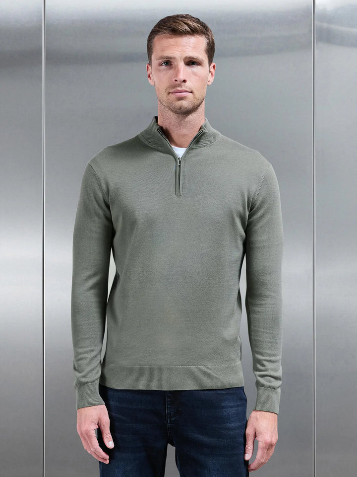 Laurent | Stijlvolle Half-Zip Trui