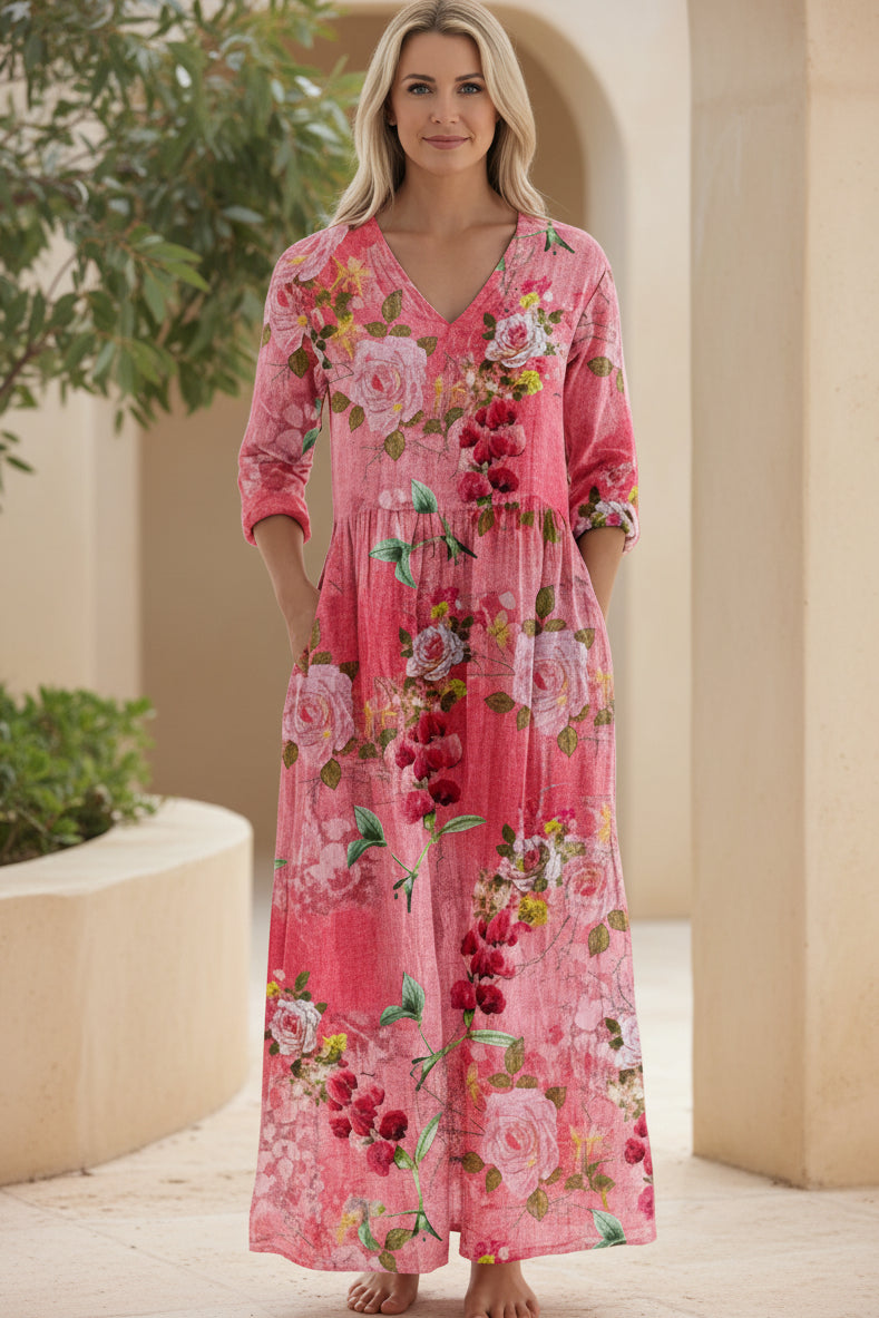 ANITA - FLORAL GRACE DRESS