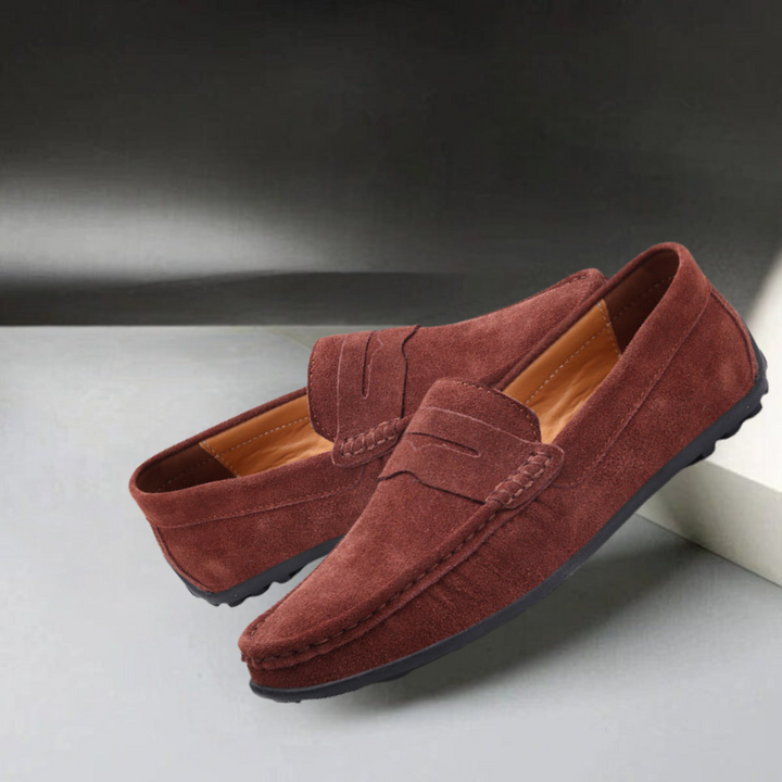Sander | Premium Suède Loafers voor Heren (1+1 Gratis)