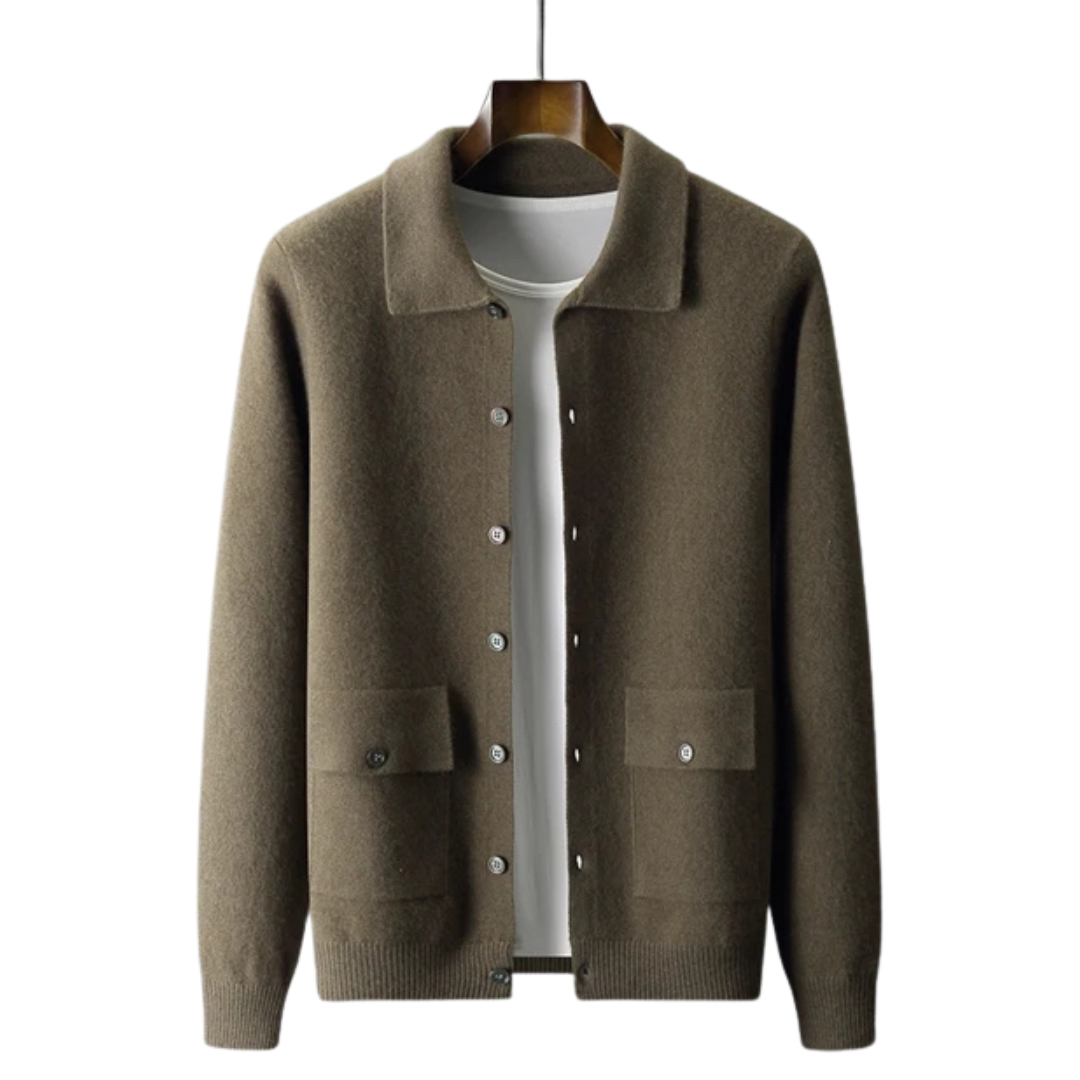 Benoit | Verfijnd Gebreid Vest