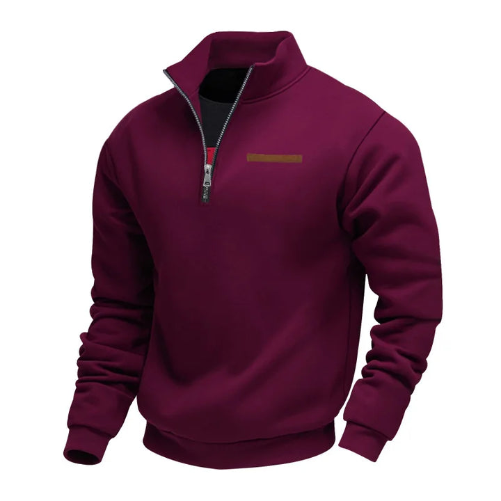 Thomas | Casual fleece-sweatshirt voor heren