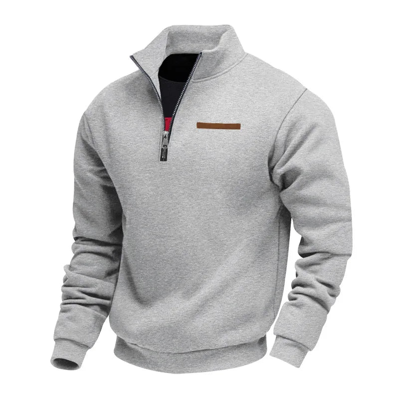 Thomas | Casual fleece-sweatshirt voor heren