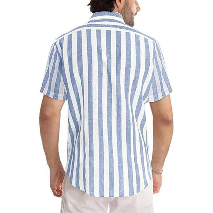 De Ruiter | Riviera Streep Shirt Korte Mouwen