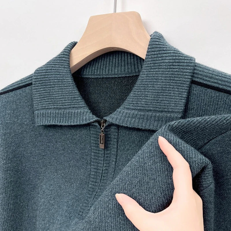 Freek | Luxueuze Quarter-Zip Trui