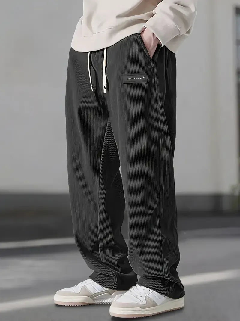 Ruben | Relaxte Corduroy Broek