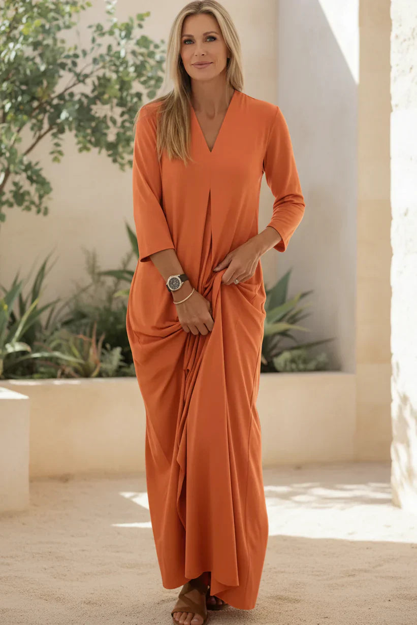 RENÉE – ELEGANTE MAXI JURK