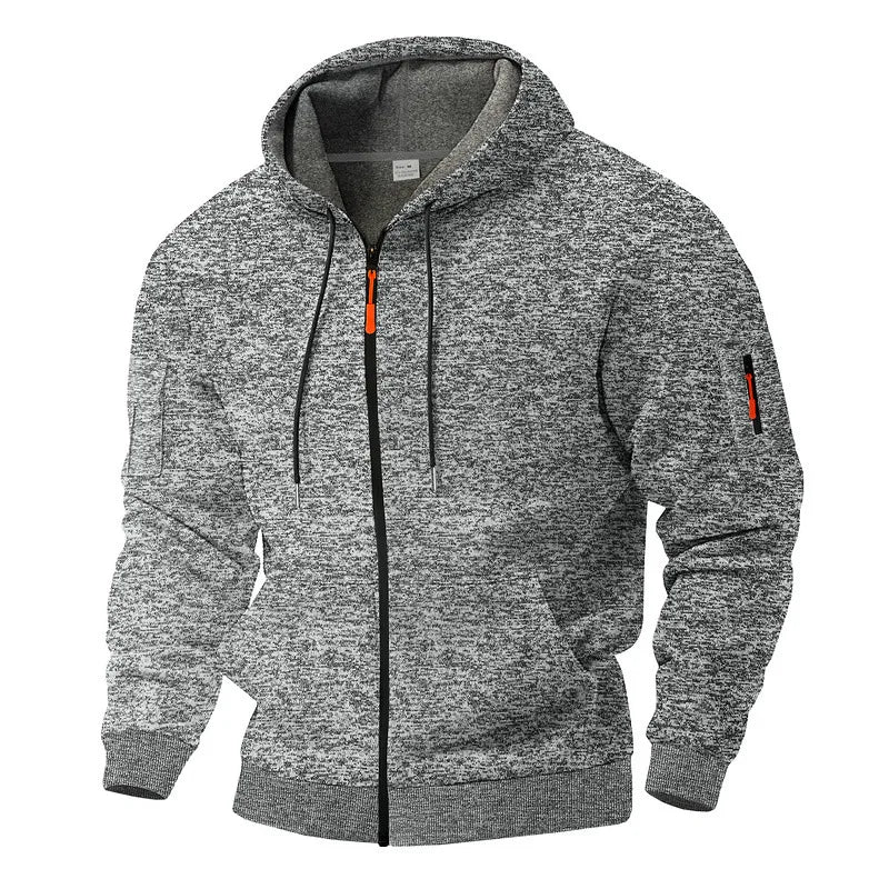 Levi | Robuuste Rits Hoodie