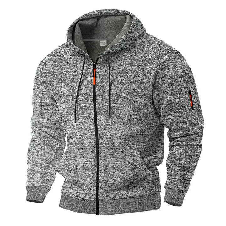 Levi | Robuuste Rits Hoodie