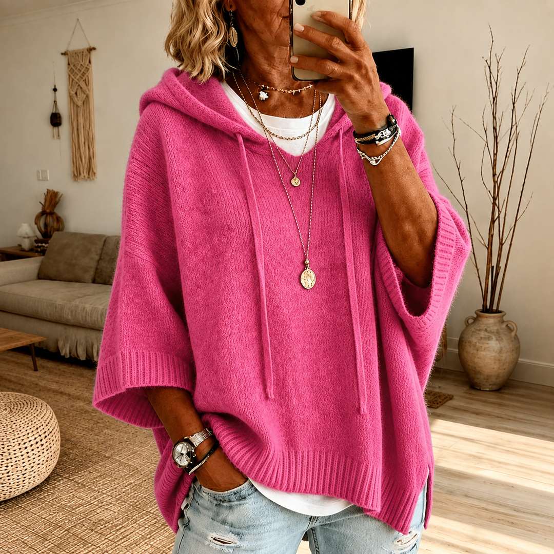 Chloe™ | Elegante Poncho met Capuchon