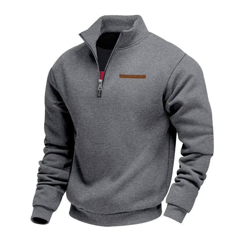Thomas | Casual fleece-sweatshirt voor heren