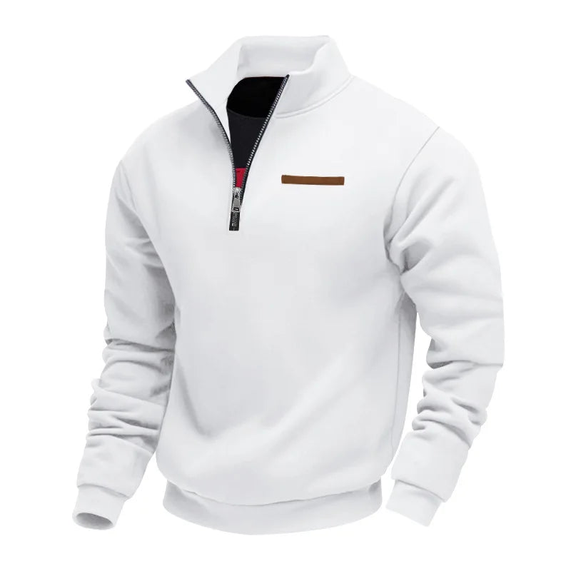 Thomas | Casual fleece-sweatshirt voor heren