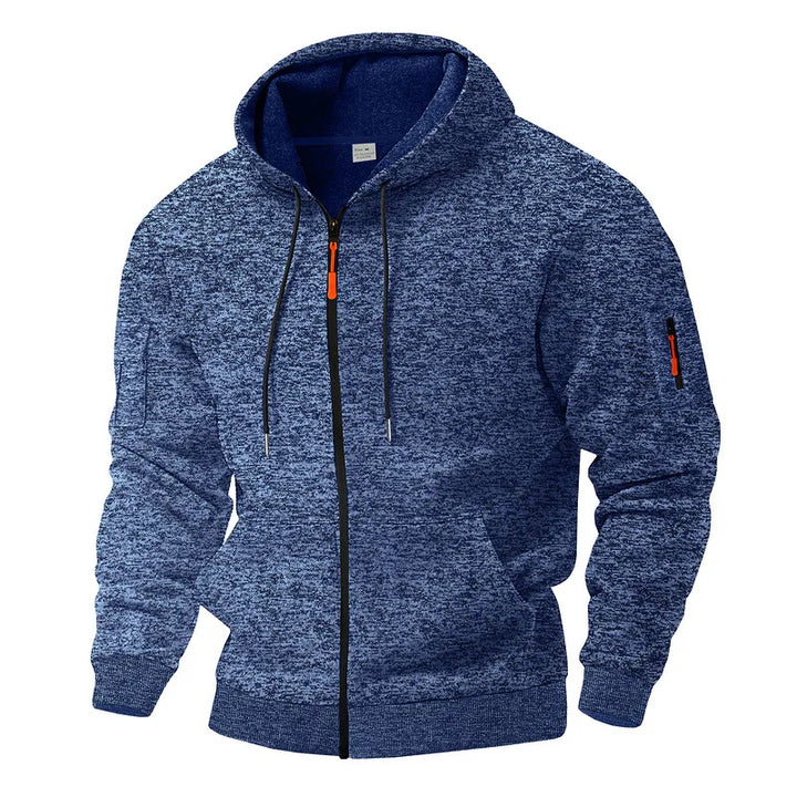 Levi | Robuuste Rits Hoodie