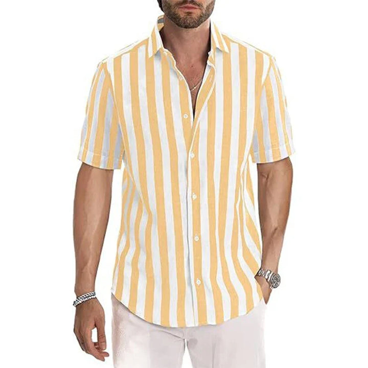 De Ruiter | Riviera Streep Shirt Korte Mouwen