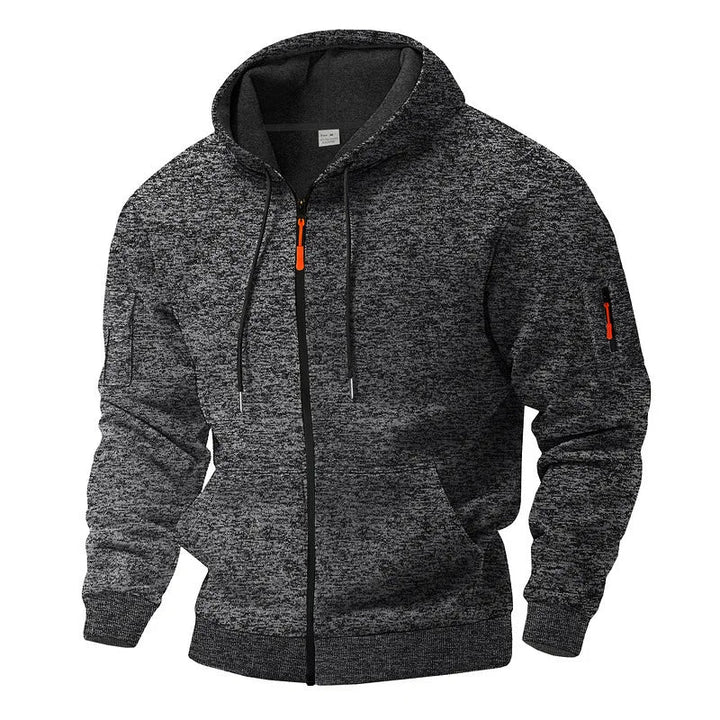 Levi | Robuuste Rits Hoodie