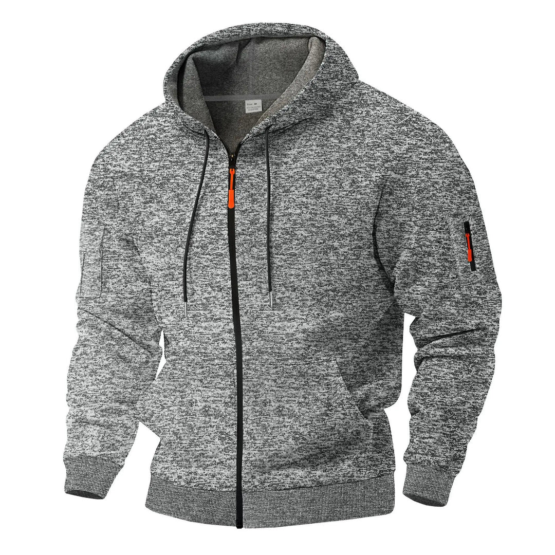 Levi | Robuuste Rits Hoodie