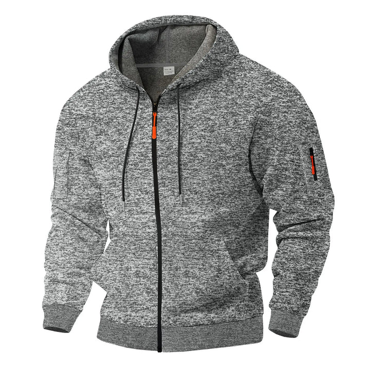 Levi | Robuuste Rits Hoodie