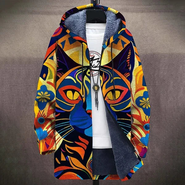 Griffin | Artistiek vest met capuchon