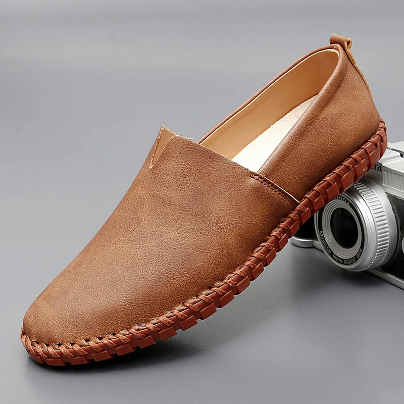 Rutger | Authentieke Leren Mocassin