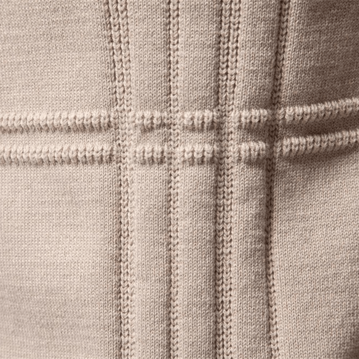 De Lorenz | Premium Herenpullover met Ruitpatroon