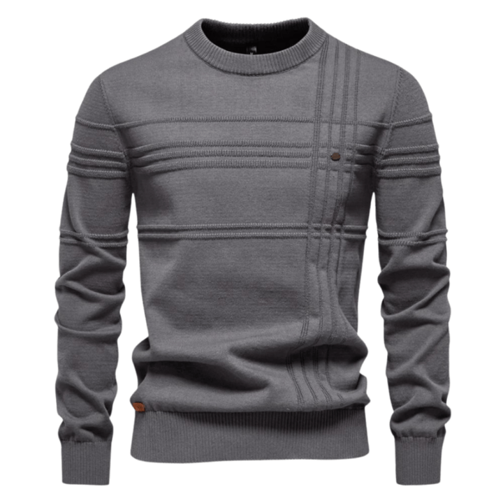 De Lorenz | Premium Herenpullover met Ruitpatroon