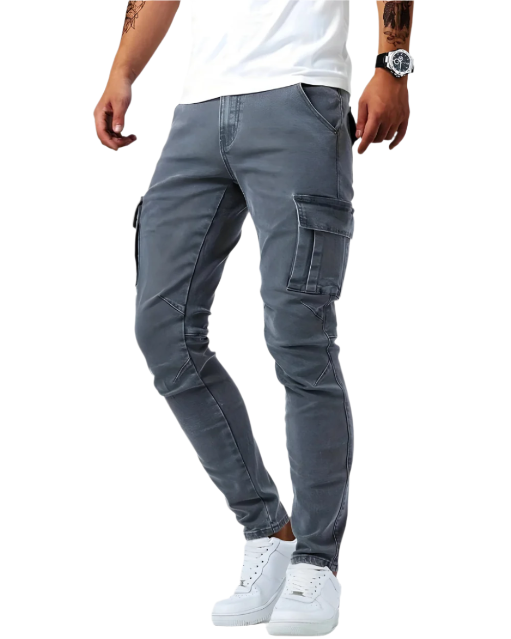 De Ruiter™ Cargo Broek Heren - Stretchy Werkbroek met Veel Zakken